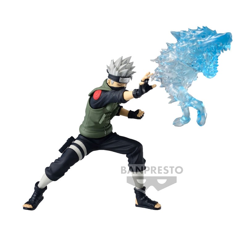 Figura Banpresto de Kakashi Hatake con efecto azul translúcido - 2