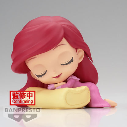 Figura Q Posket de Ariel de La Sirenita con cabello rojo y ojos cerrados - 2