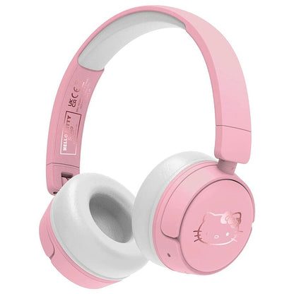 Auriculares infantiles inalámbricos rosas Hello Kitty