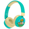 Auriculares infantiles turquesa y beige de Animal Crossing