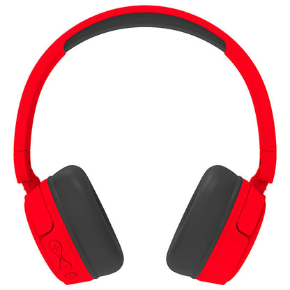 Auriculares infantiles inalámbricos rojos y negros de Mario Kart - 2