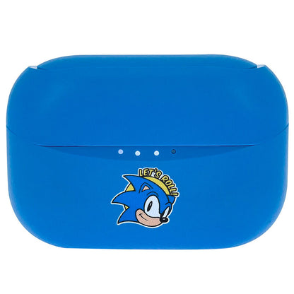 Auriculares inalámbricos TWS de Sonic the Hedgehog con estuche azul - 2