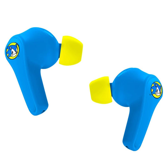 Auriculares inalámbricos TWS de Sonic the Hedgehog con estuche azul - 4
