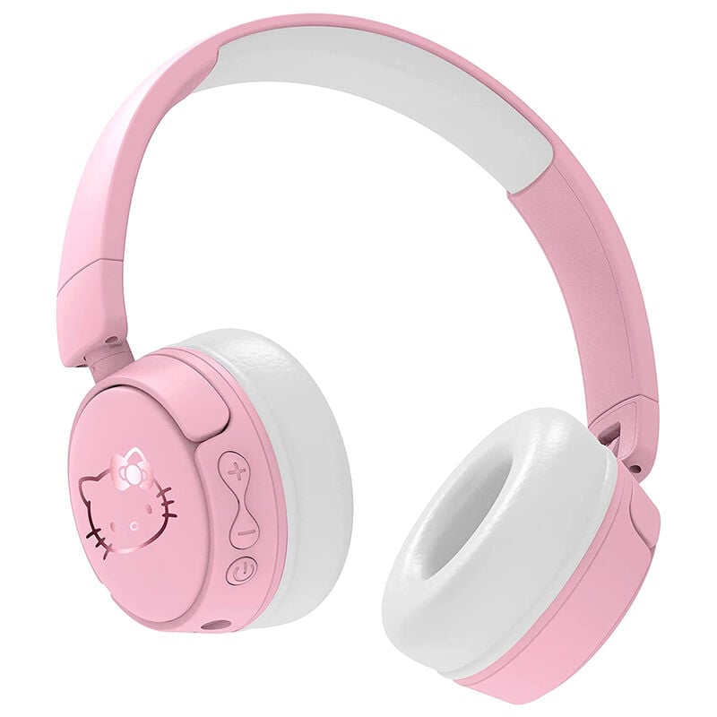 Auriculares infantiles inalámbricos rosas Hello Kitty - 5
