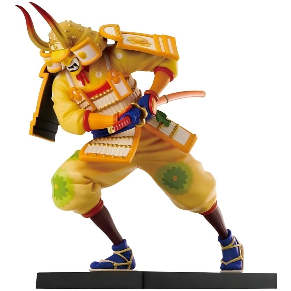 Figura Ichibansho de Kikunojo de One Piece en pose de combate