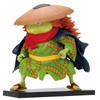 Figura Ichibansho de Kawamatsu de One Piece con sombrero de paja y pañuelo rojo