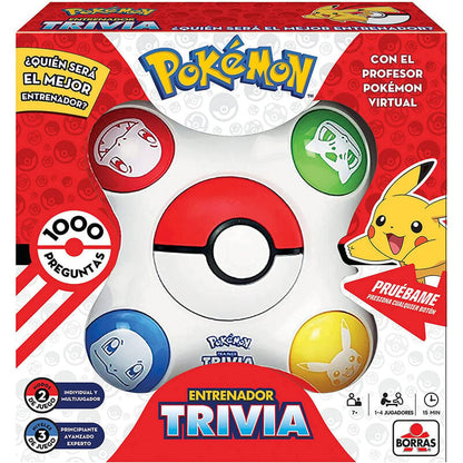 Juego de mesa Pokémon Entrenador Trivia con pulsadores de colores - 2