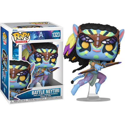 Figura Funko POP! de Neytiri de Avatar con arco sobre una base - 3