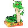 Peluche de Shenron de Dragon Ball Super sobre peana de cartón