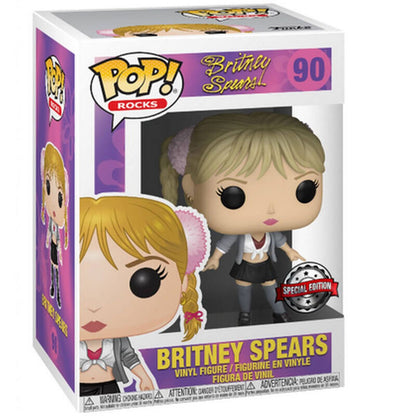 Set Funko POP y camiseta negra de Britney Spears Baby One More Time - 2