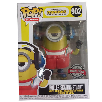 Set Funko POP y camiseta de Stuart de Minions Roller Skating - 5