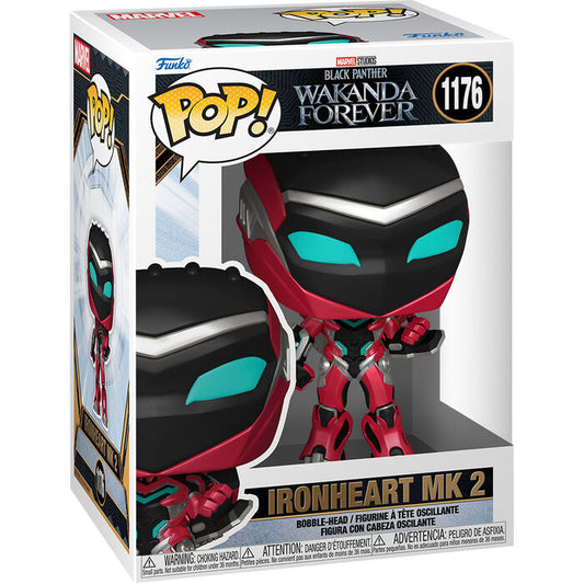 Figura Funko POP! Ironheart MK2 con armadura roja y negra - 2