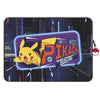 Funda para portátil Pikachu Pokémon negra con diseño urbano