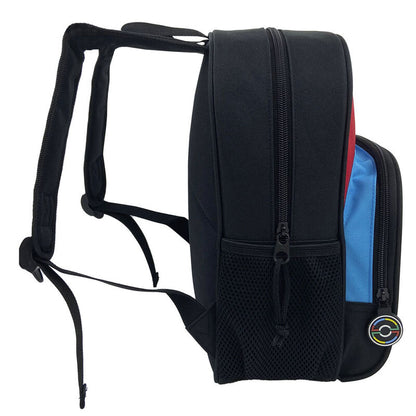 Mochila Pokémon Pikachu negra y roja de 30 cm - 3