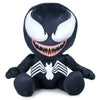 Peluche negro de Venom Marvel de 30 cm con emblema de araña