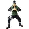 Figura de Shikamaru Nara de Naruto Shippuden con chaleco verde y manos juntas