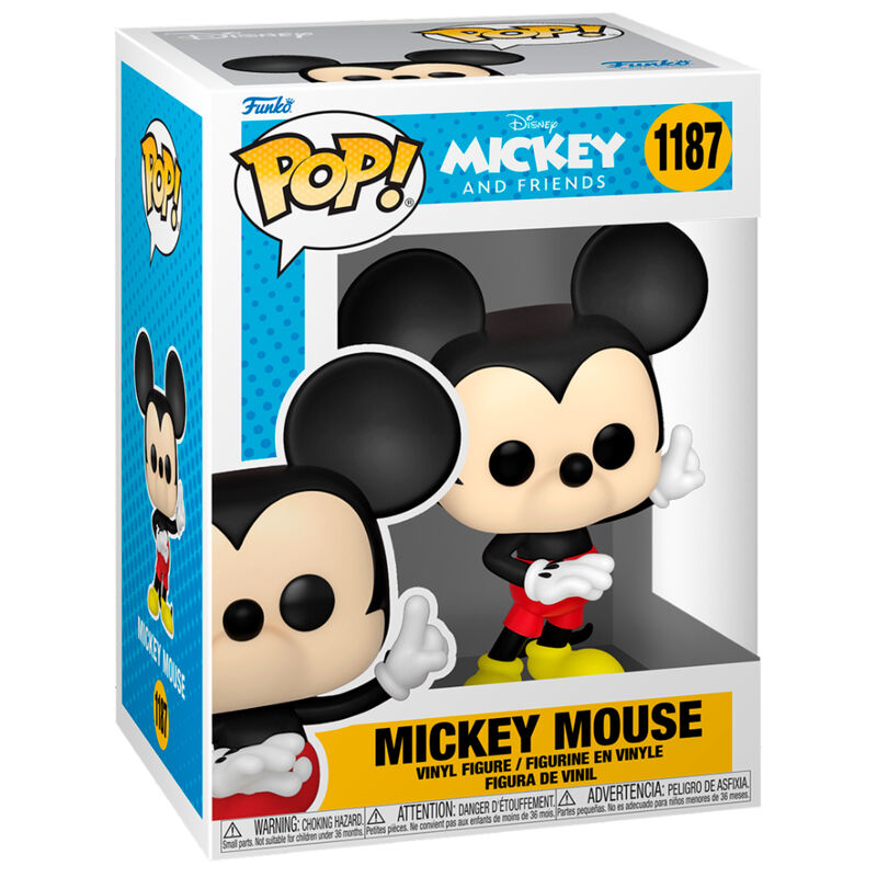 Figura Funko POP! de Mickey Mouse en caja Disney Classics
