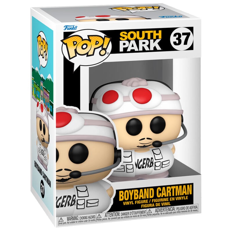 Figura Funko POP! Boyband Cartman de South Park en caja