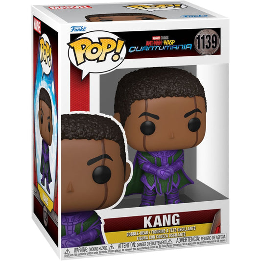 Figura Funko POP! de Kang de Marvel en caja con ventana