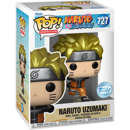 Set Funko Naruto Shippuden con camiseta negra y figura POP de Naruto - 17