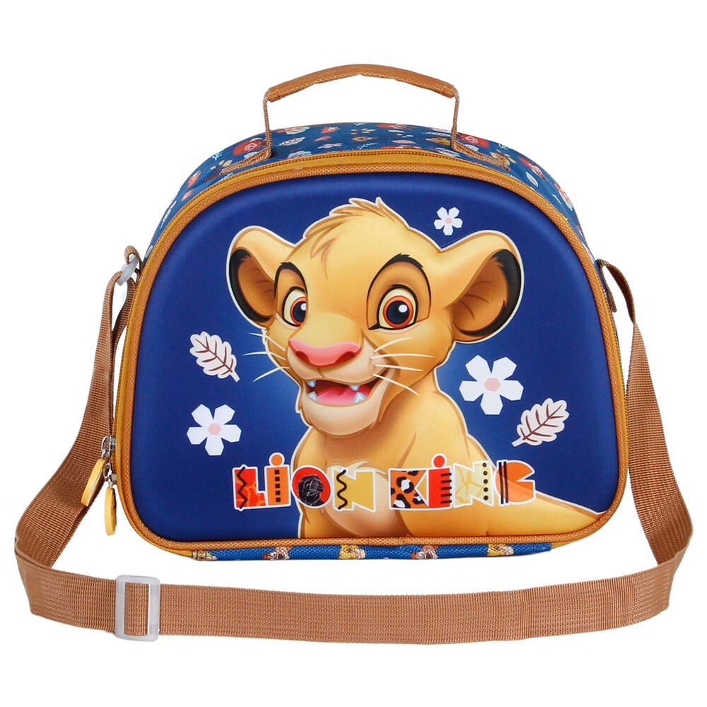 Bolsa portameriendas 3D azul de El Rey León Disney - 2