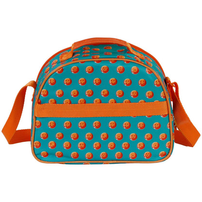 Bolsa portameriendas 3D azul de Dragon Ball con correa naranja - 4