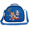 Bolsa portameriendas 3D azul de Sonic y Tails
