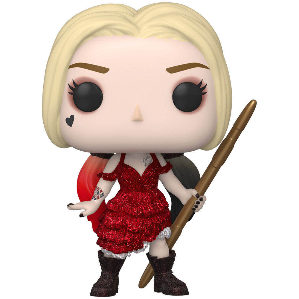Set FUNKO POP de Harley Quinn con camiseta negra y figura exclusiva - 9