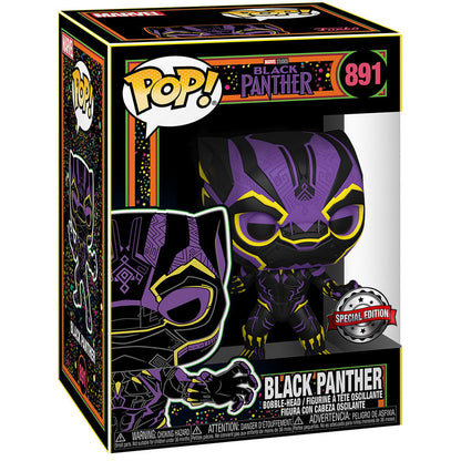 Set Funko de Black Panther con camiseta estampada y figura POP - 2