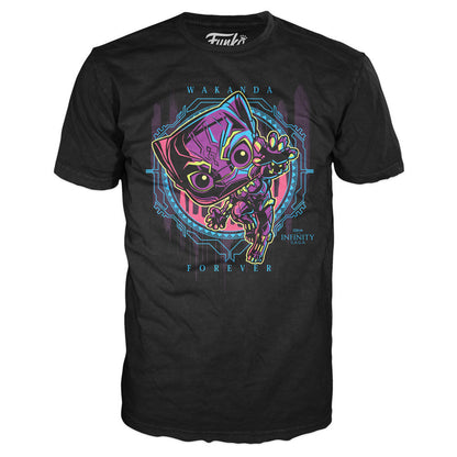 Set Funko de Black Panther con camiseta estampada y figura POP - 9