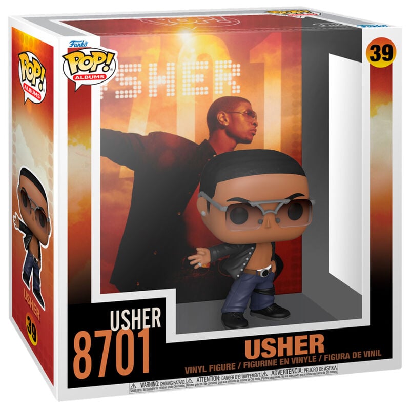 Figura Funko POP! Albums de Usher 8701 en su caja