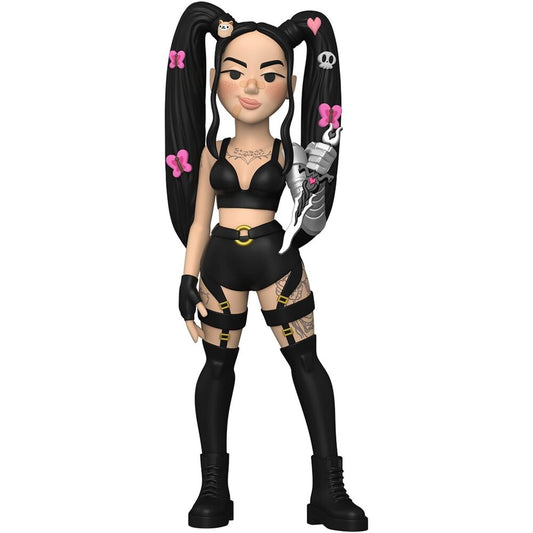 Figura FUNKO Vinyl Gold de Bella Poarch con coletas negras y espada