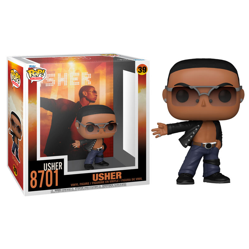 Figura Funko POP! Albums de Usher 8701 en su caja - 3