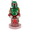 Soporte Cable Guy de Boba Fett con armadura verde y roja