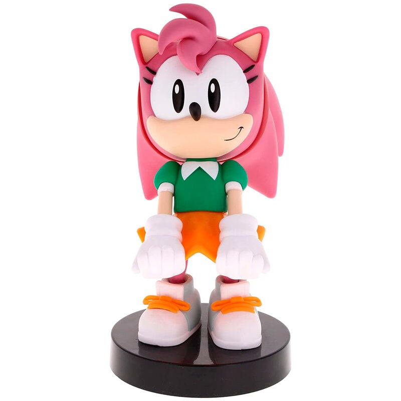 Soporte Cable Guy de Amy Rose de Sonic con base negra