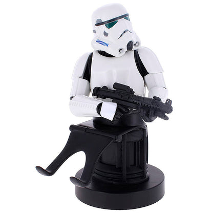 Cable Guy Imperial Stormtrooper Star Wars sujetando un bláster