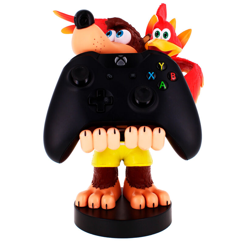 Figura Cable Guy de Banjo y Kazooie sobre base negra - 2