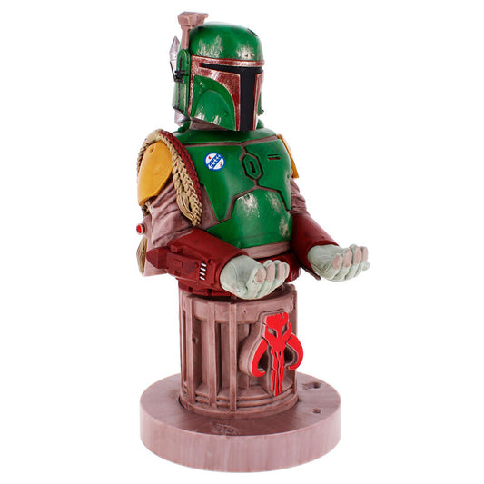 Soporte Cable Guy de Boba Fett con armadura verde y roja - 2