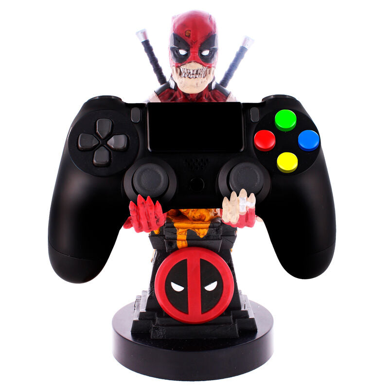 Soporte Cable Guy de Deadpool Zombie Marvel con base del emblema de Deadpool - 2
