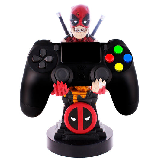 Soporte Cable Guy de Deadpool Zombie Marvel con base del emblema de Deadpool - 2