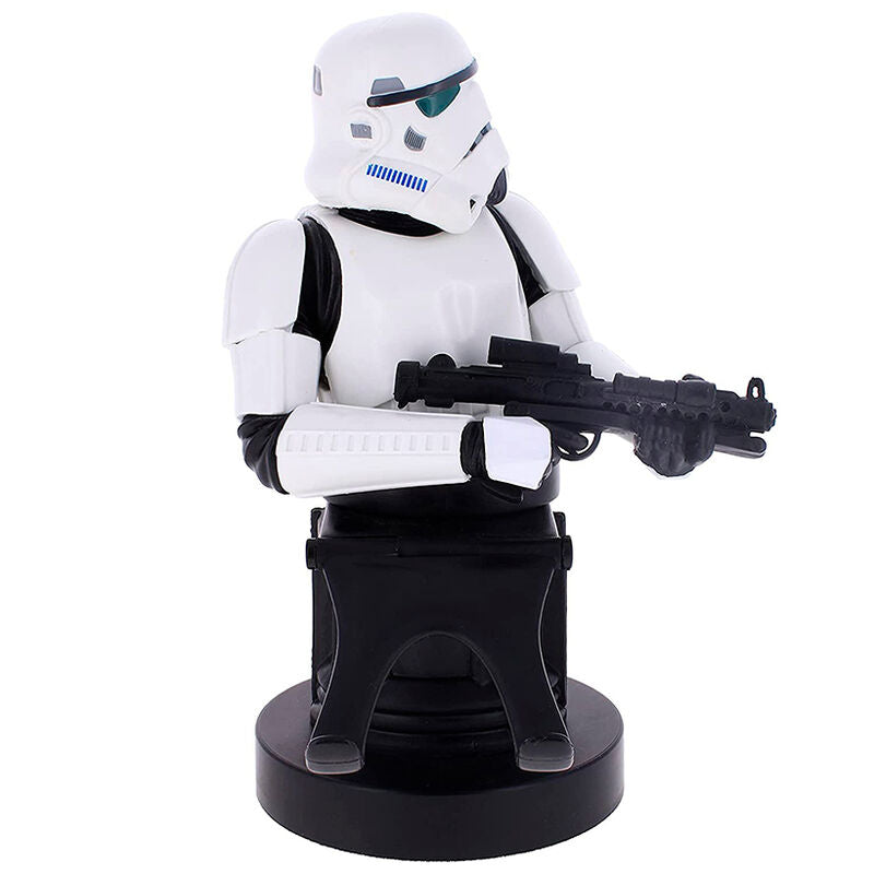Cable Guy Imperial Stormtrooper Star Wars sujetando un bláster - 2