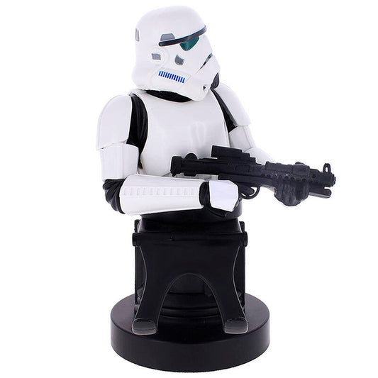 Cable Guy Imperial Stormtrooper Star Wars sujetando un bláster - 2