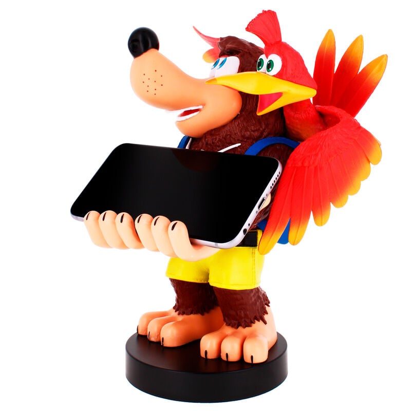 Figura Cable Guy de Banjo y Kazooie sobre base negra - 3
