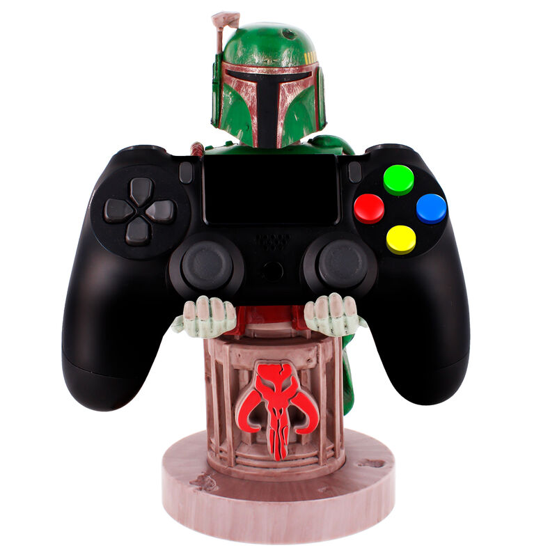 Soporte Cable Guy de Boba Fett con armadura verde y roja - 3