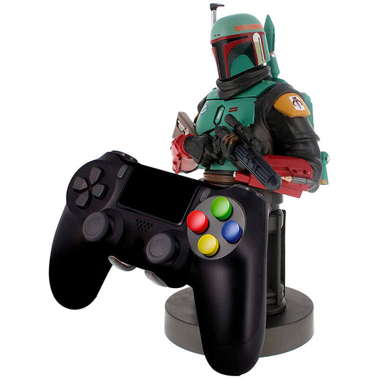 Soporte Cable Guy de Boba Fett con armadura y bláster - 3