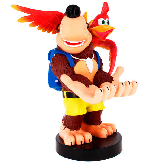 Figura Cable Guy de Banjo y Kazooie sobre base negra - 4