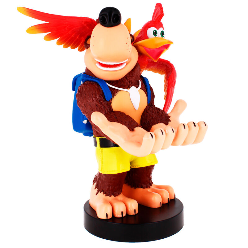 Figura Cable Guy de Banjo y Kazooie sobre base negra - 4