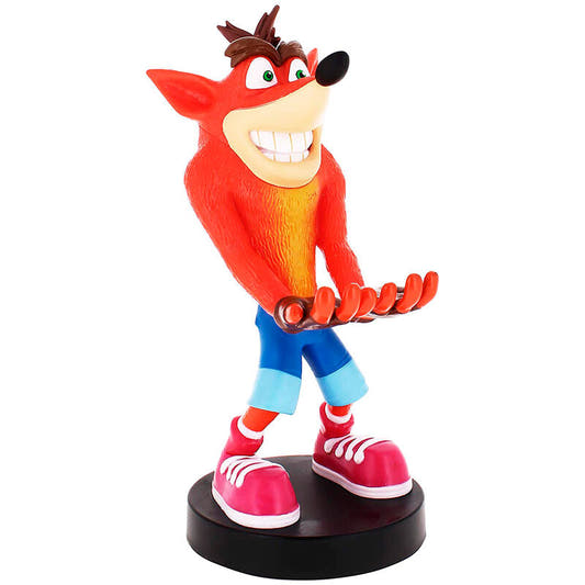 Soporte Cable Guy de Crash Bandicoot sobre base negra - 4