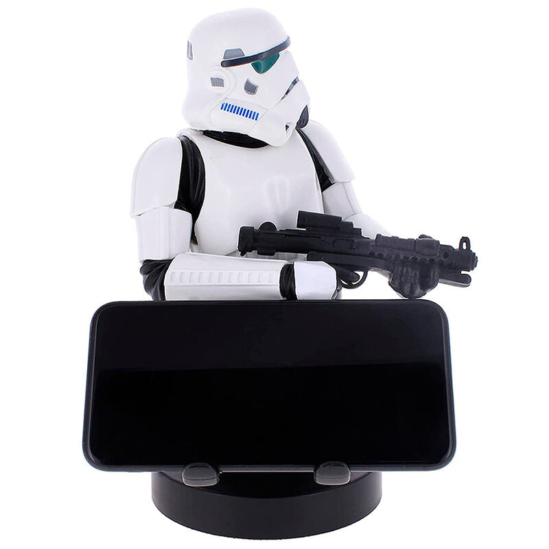 Cable Guy Imperial Stormtrooper Star Wars sujetando un bláster - 4