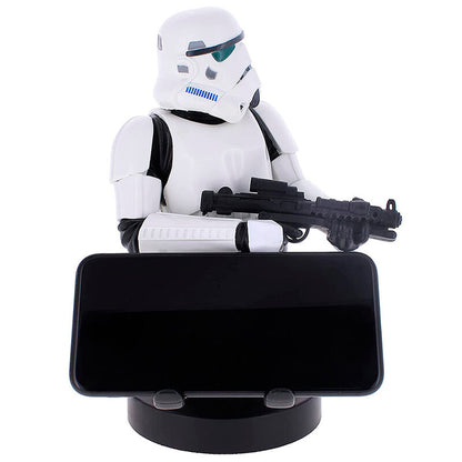 Cable Guy Imperial Stormtrooper Star Wars sujetando un bláster - 4